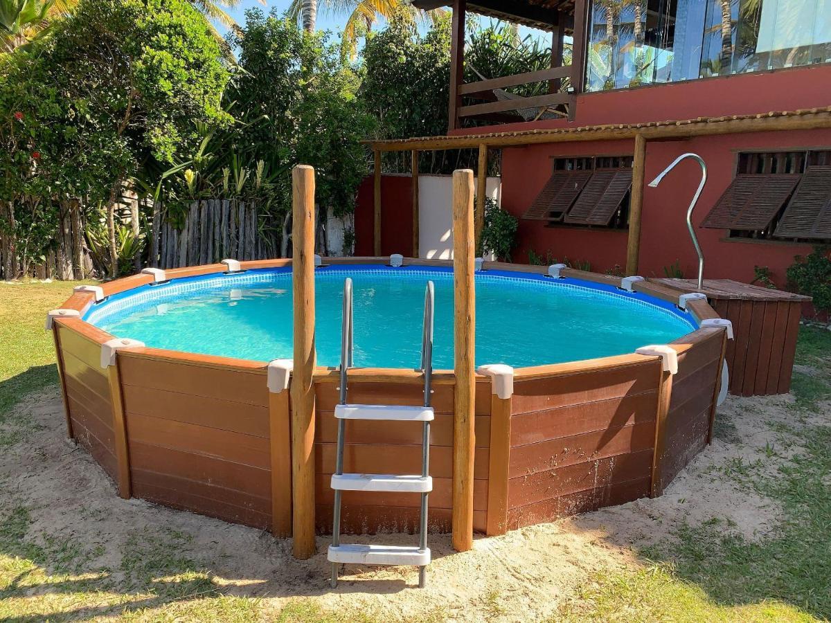 Casa De Frente Para A Praia - Arraial D' Ajuda Porto Seguro Exterior photo